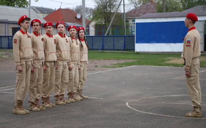 В Клинцах проходят городские соревнования Движения юных патриотов