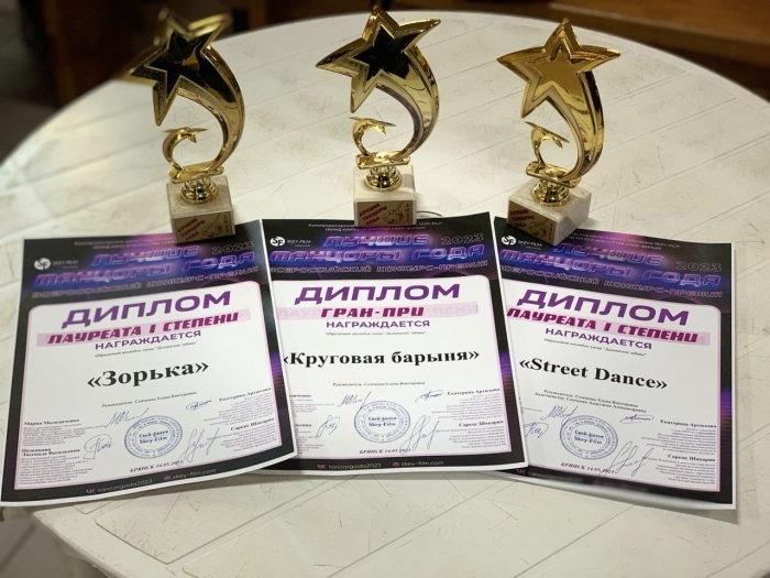 Образцовый ансамбль танца «Деснянские забавы» завоевал гран-при  конкурса «Лучшие Танцоры года 2023»