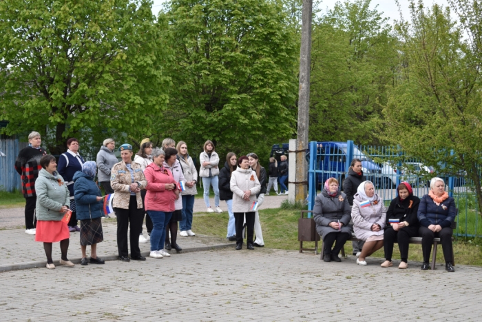 «Фронтовые бригады» поздравили жителей Клинцовского района