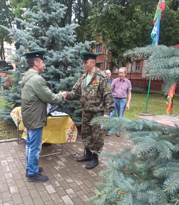 В Клинцах отметили День рождения зелёной фуражки