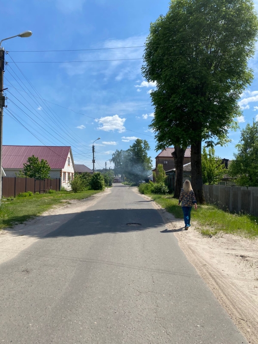 Клинчане подвергаются риску для жизни, следуя по улице Богунского полка, самой старой улице града Клинцы