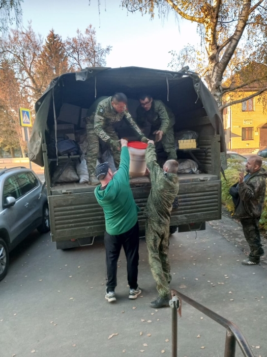 Из Брянской области отправлена гуманитарная помощь для военных