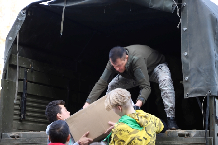 Из Брянской области отправлена гуманитарная помощь для военных