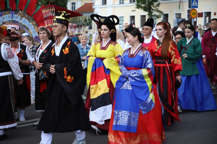 г. Гродно РБ проходит  XIV фестиваль национальных культур.