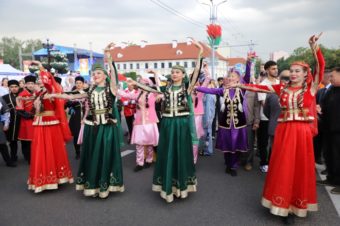 г. Гродно РБ проходит  XIV фестиваль национальных культур.