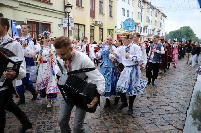 г. Гродно РБ проходит  XIV фестиваль национальных культур.