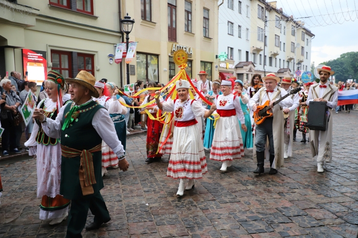г. Гродно РБ проходит  XIV фестиваль национальных культур.