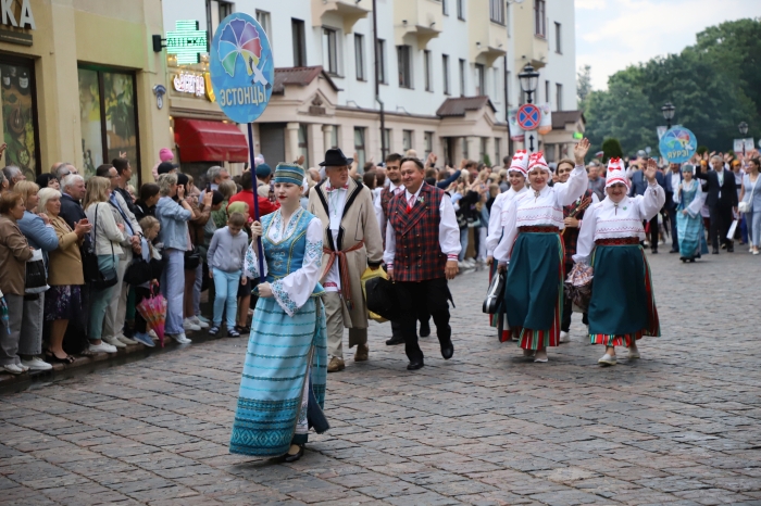 г. Гродно РБ проходит  XIV фестиваль национальных культур.