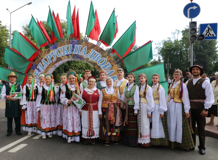 г. Гродно РБ проходит  XIV фестиваль национальных культур.
