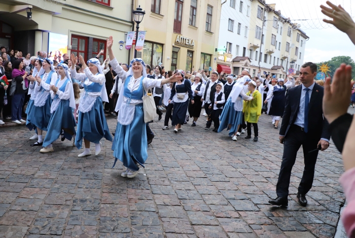 г. Гродно РБ проходит  XIV фестиваль национальных культур.