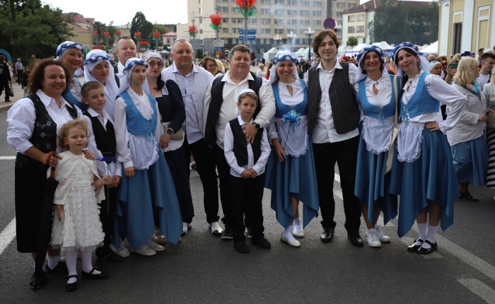 г. Гродно РБ проходит  XIV фестиваль национальных культур.