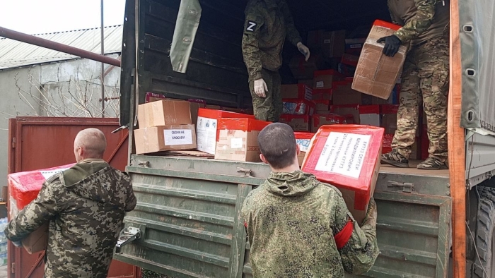 Гуманитарную помощь из Брянской области доставили на передовую