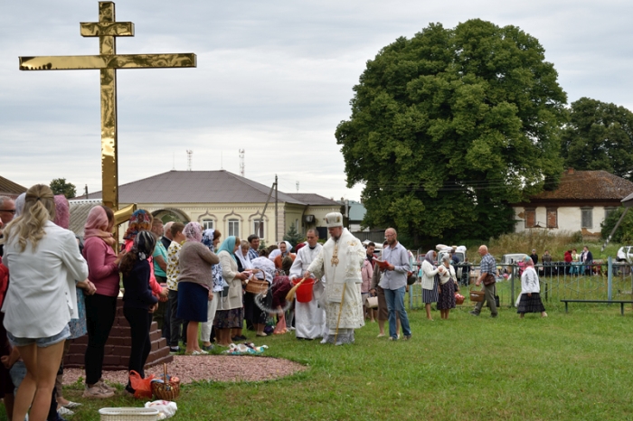 Престольный праздник Преображение Господне отметили в селе Великая Топаль