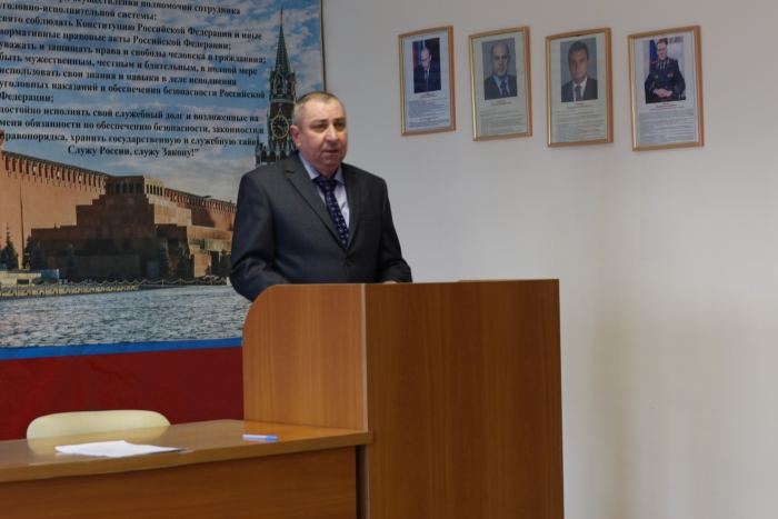 В Клинцах поздравили работников УФСИН с профессиональным праздником
