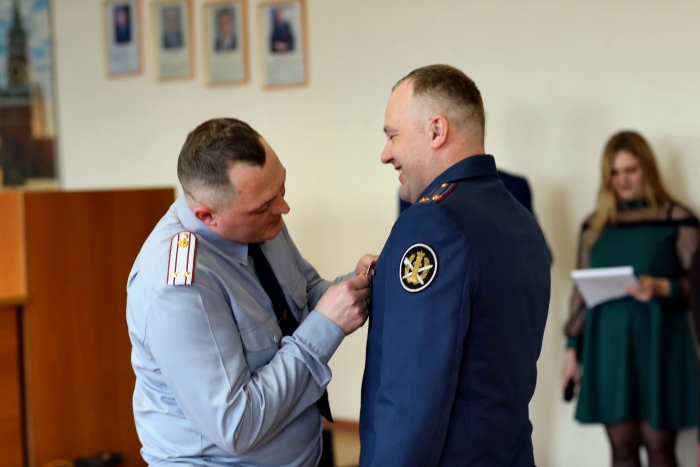 В Клинцах поздравили работников УФСИН с профессиональным праздником