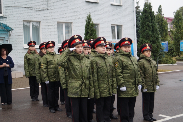 В Клинцах состоялась торжественная церемония принятия клятвы кадета