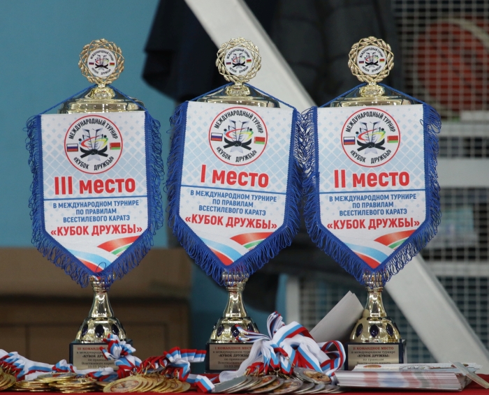В Клинцах состоялся 1-й международный турнир по правилам всестилевого каратэ «Кубок дружбы»
