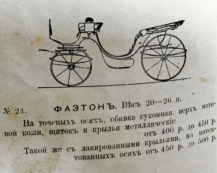 Экипажная фабрика Семена Корявина