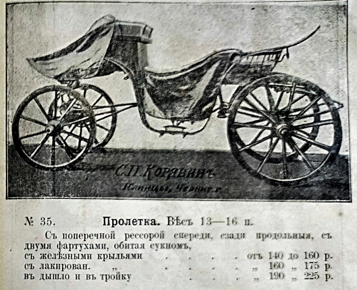 Экипажная фабрика Семена Корявина