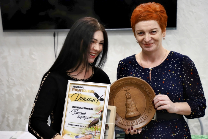 В Клинцах наградили победителей фотоконкурса «Птицы в объективе»