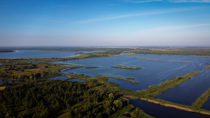 Озеро в поселке Мирный Гордеевского района