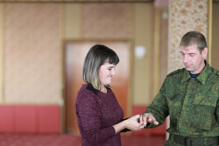 8 октября двое мобилизованных нижегородцев зарегистрировали брак в Клинцах