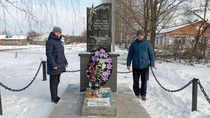 В День неизвестного солдата в Клинцовском районе прошли памятные мероприятия