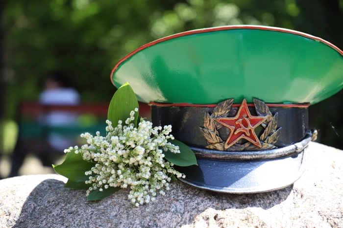 «А на плечах у нас зеленые погоны.  Нельзя нам спать, когда другие люди спят»
