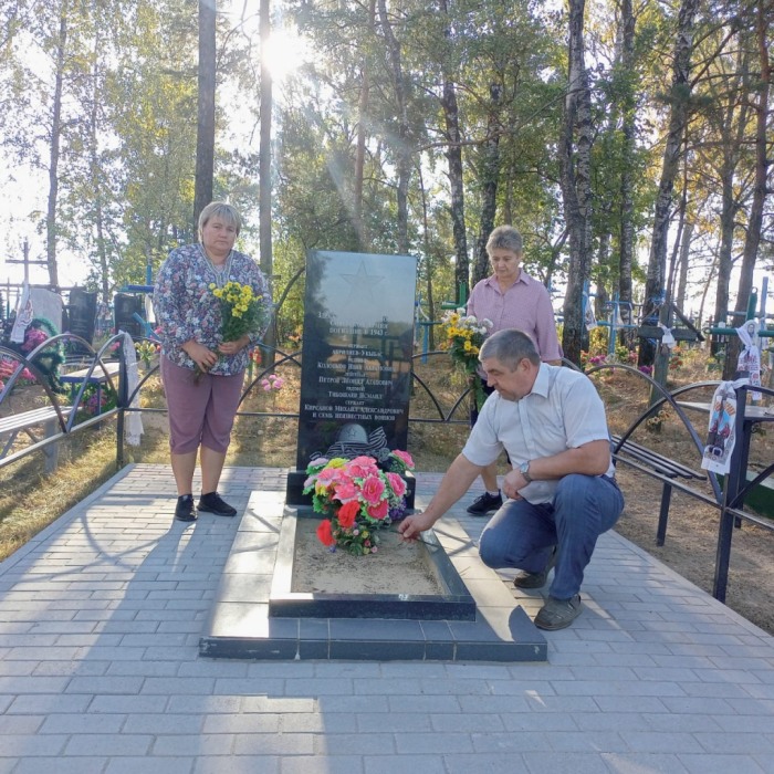 В Клинцовском районе привели в порядок воинские захоронения