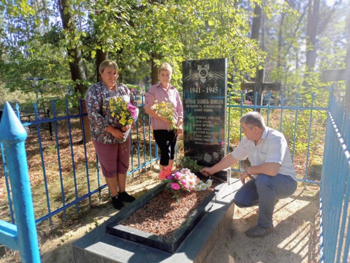 В Клинцовском районе привели в порядок воинские захоронения