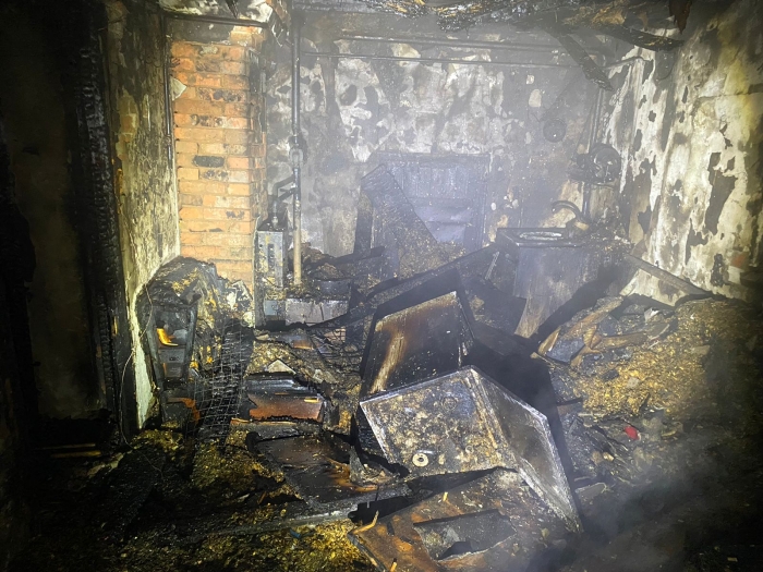 Пожар в Клинцах: Хозяйка дома получила термические ожоги