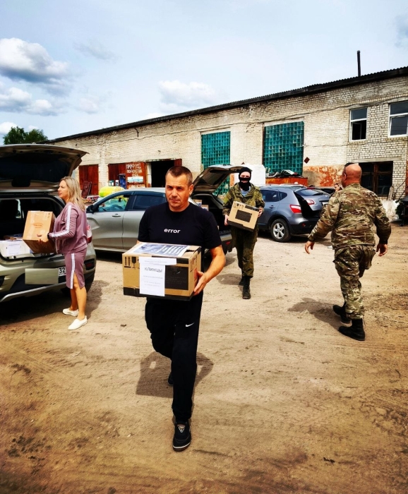 Волонтеры Клинцовской епархии передали очередную партию гуманитарной помощи военнослужащим