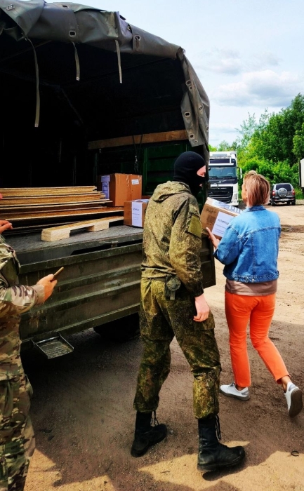 Волонтеры Клинцовской епархии передали очередную партию гуманитарной помощи военнослужащим