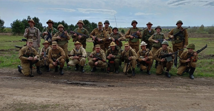 Клинцовские реконструкторы приняли участие в военно-исторической реконструкции в Протвино