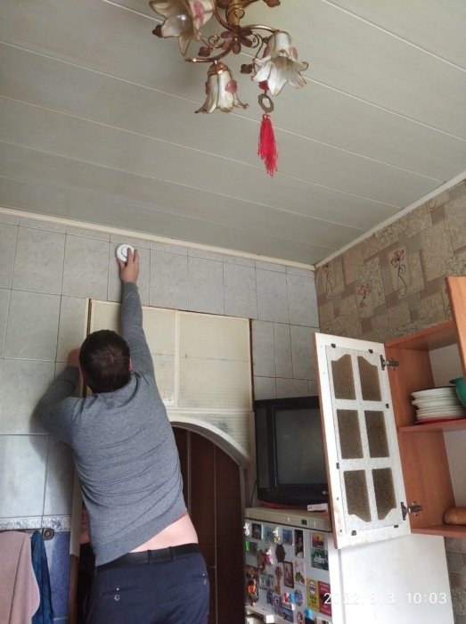 Установите автономный пожарный извещатель!