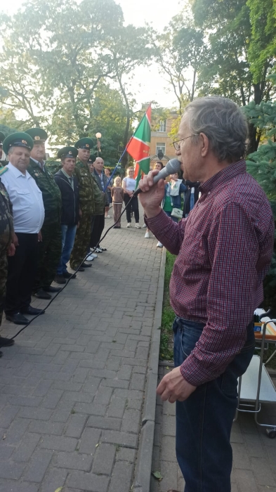 На клинцовской заставе состоялся праздничный боевой расчет