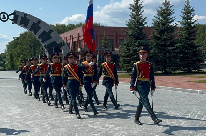 На Федеральном военном мемориале простились с гвардии полковником Денисом Буяновым