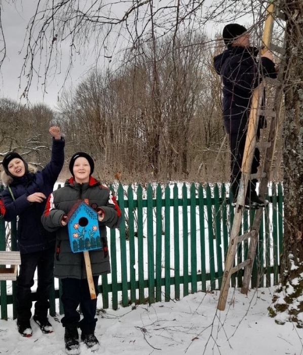 В Клинцовском районе прошла акция «Покорми птиц зимой»