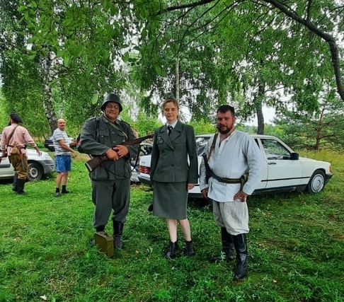 Клинцовские реконструкторы приняли участие в военно-историческая реконструкции в Калужской области