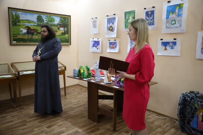 В Клинцах состоялось награждение победителей городского конкурса «Чудесное Рожество»