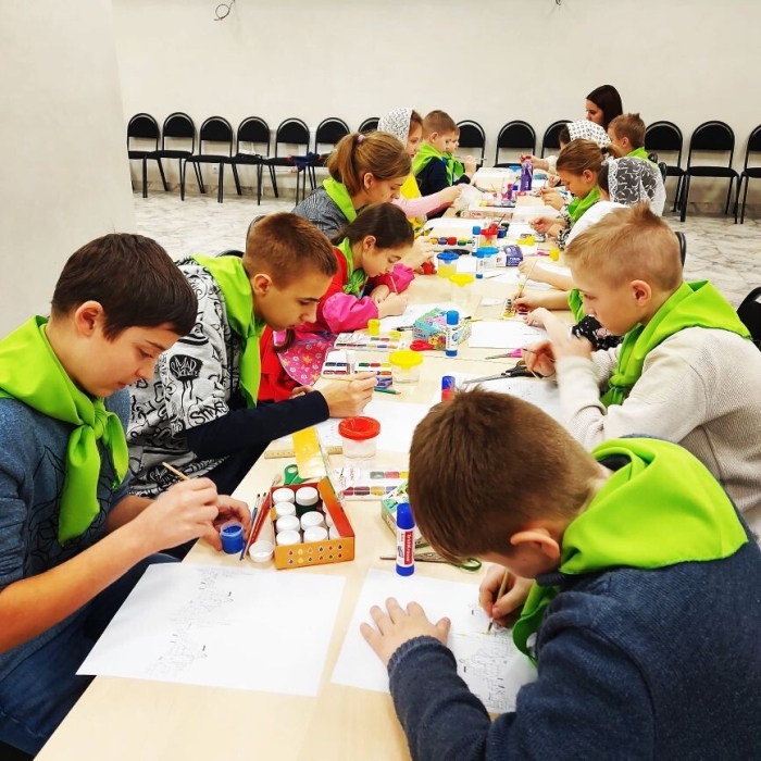 В Клинцах воспитанники воскресной школы готовятся к Рождеству