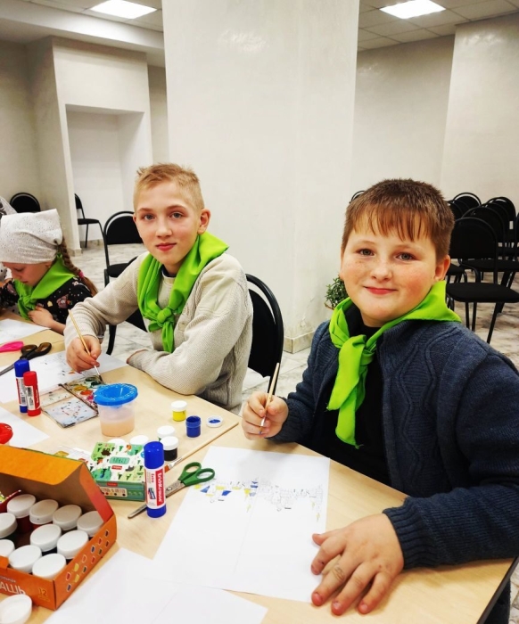 В Клинцах воспитанники воскресной школы готовятся к Рождеству