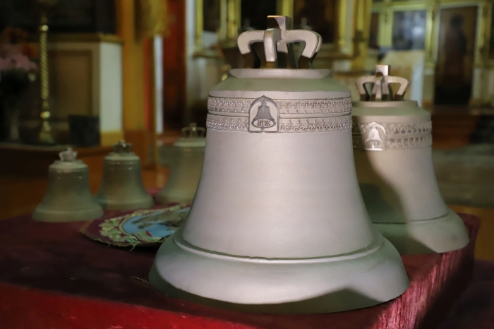 В храм Преображения Господня Клинцов привезли колокола