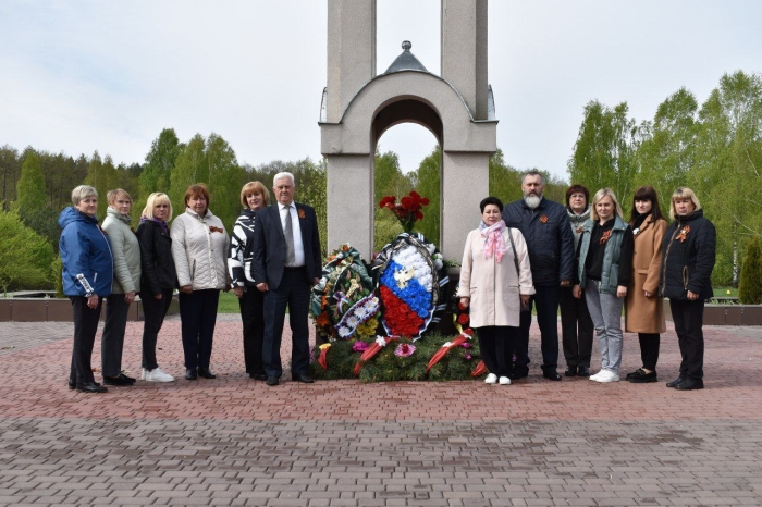В Клинцовском районе с Днём Победы поздравили 100-летнего ветерана 