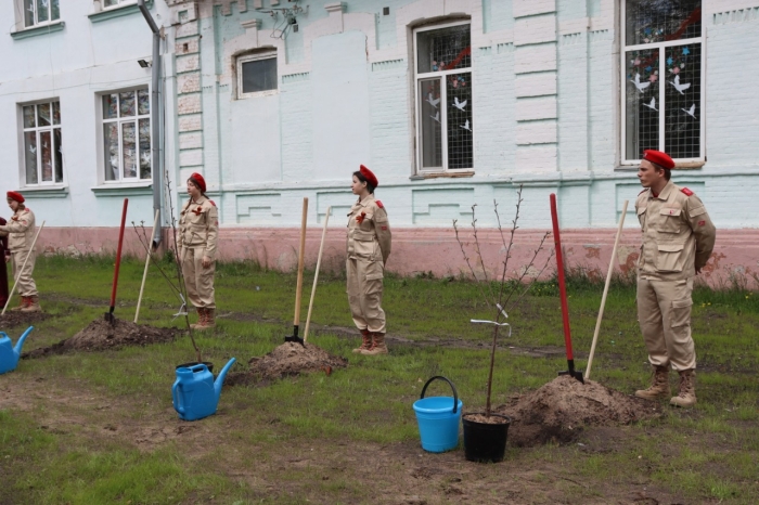 Город Клинцы принял участие в международной акции «Сад Памяти».