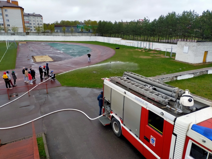 В Клинцах проходят XVI городские соревнования «Школа безопасности»