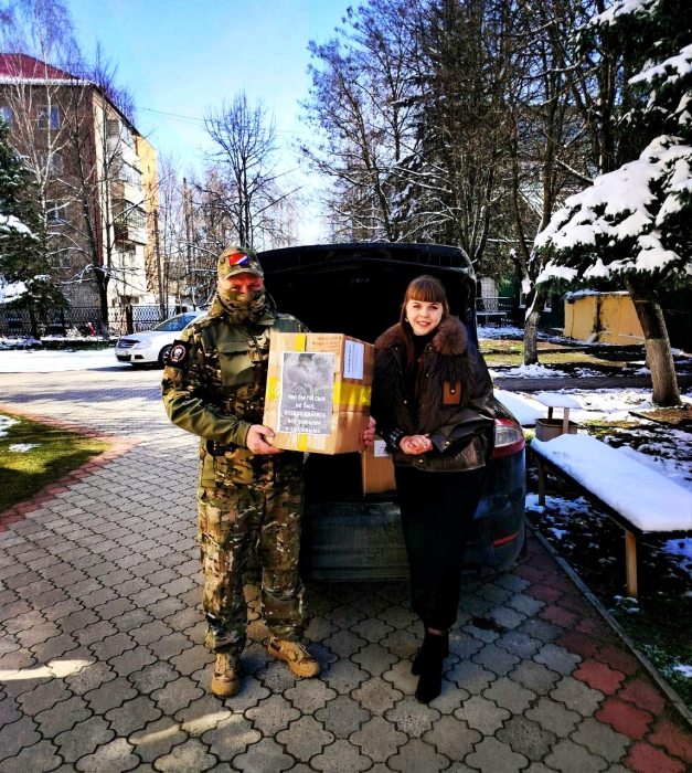 Гуманитарная помощь для военнослужащих в преддверии праздника Пасха