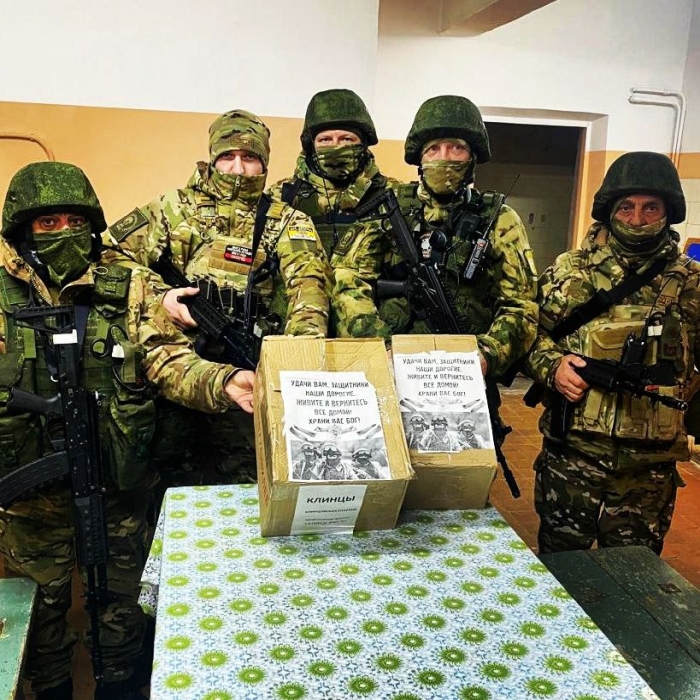 Гуманитарная помощь для военнослужащих в преддверии праздника Пасха