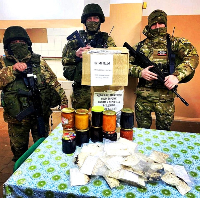 Гуманитарная помощь для военнослужащих в преддверии праздника Пасха
