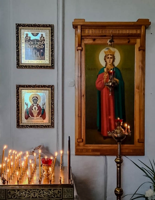 В Спасо-Преображенском храме в селе Великая Топаль отметили праздник Святой Троицы